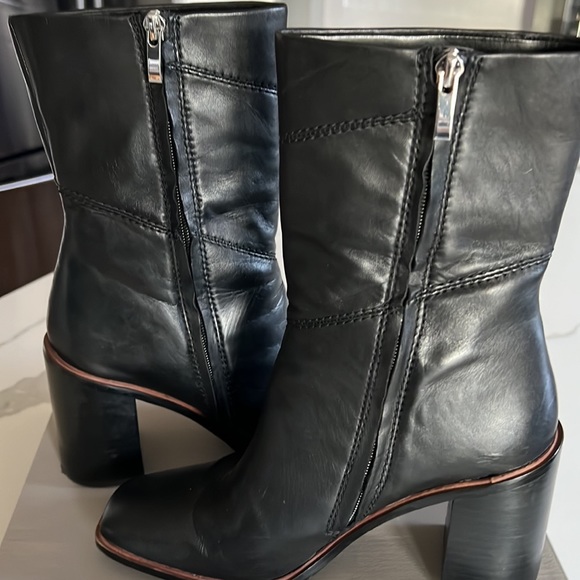 Franco Sarto Mid shaft block heel boot - Picture 9 of 9